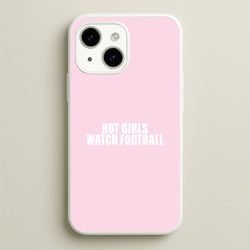Hot Girls Watch Football iPhone 15 Plus Case