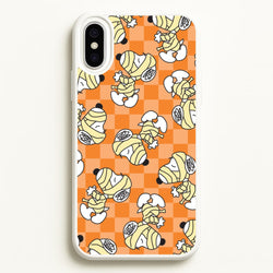 Mummy Cartoon Beagle Pattern iPhone XS Max Case