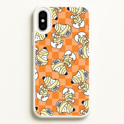 Mummy Cartoon Beagle Pattern iPhone XS Max Case