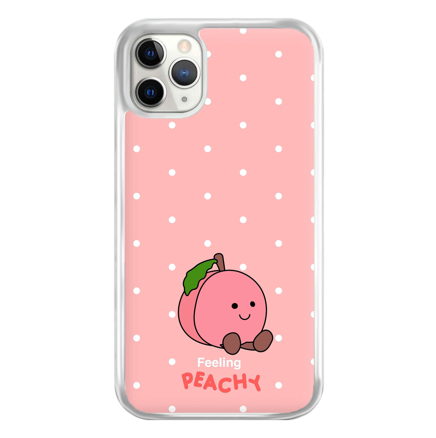 Peach Pattern Phone Case