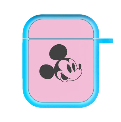 Pink Mickey AirPods Case