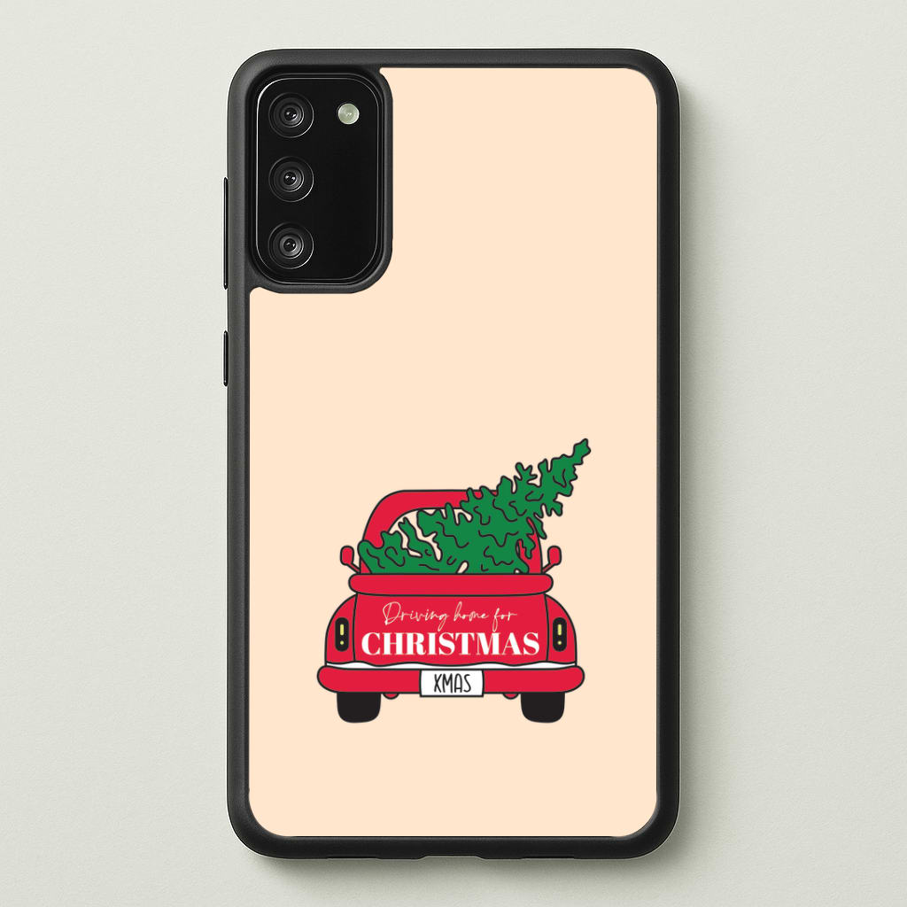 Driving Home For Christmas Truck Galaxy A41 Case