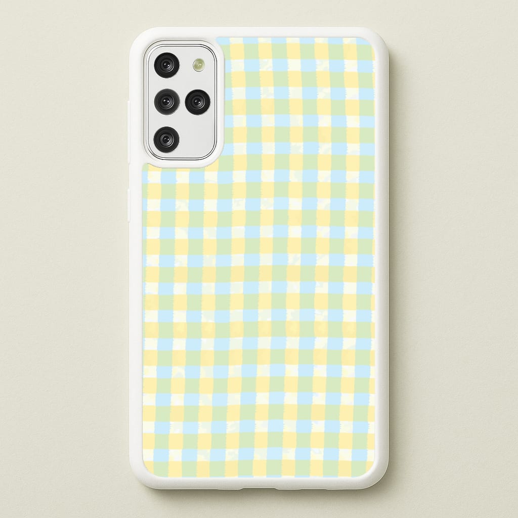 Lemonade Gingham Galaxy S20 Plus Case