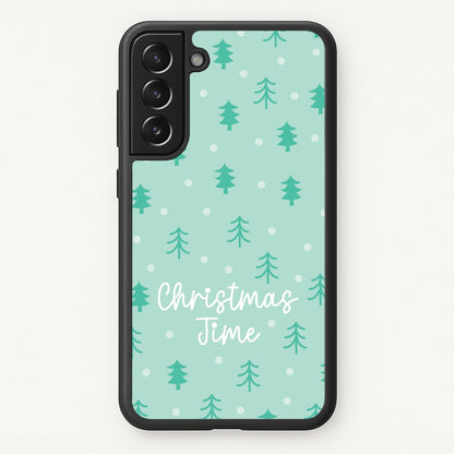 Cute Xmas Trees Pattern Galaxy S21FE Case
