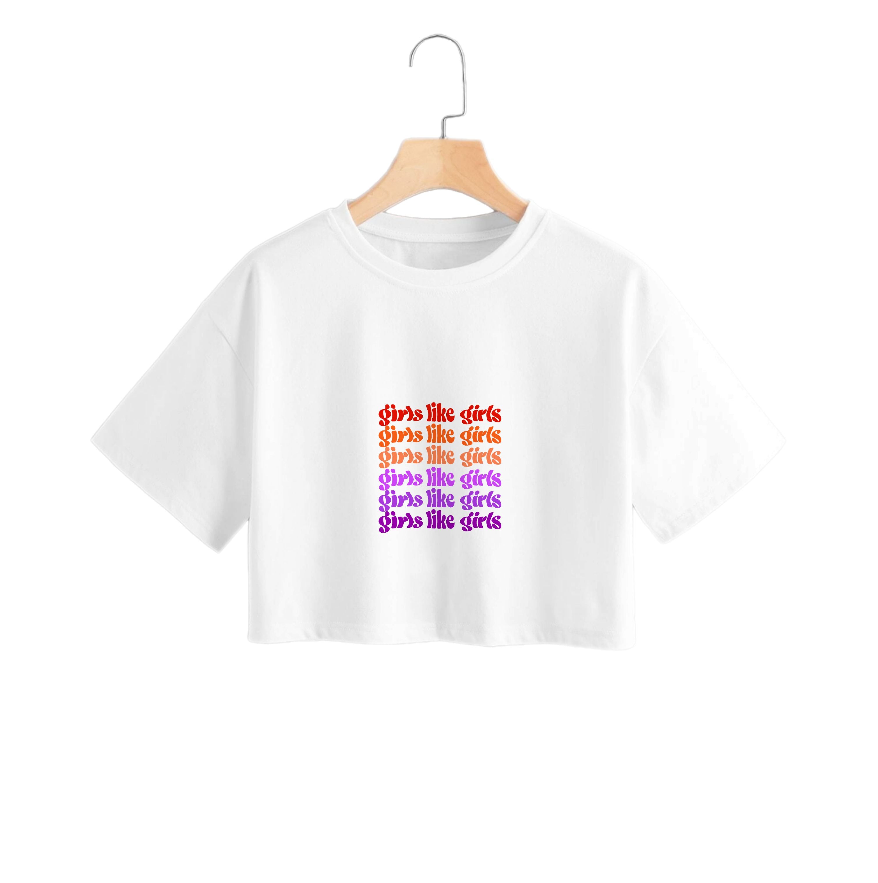 Girls like girls - Pride Crop Top