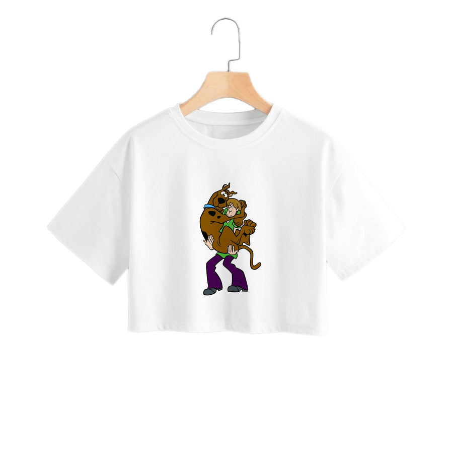 Shaggy And Scooby - Scooby Doo Crop Top
