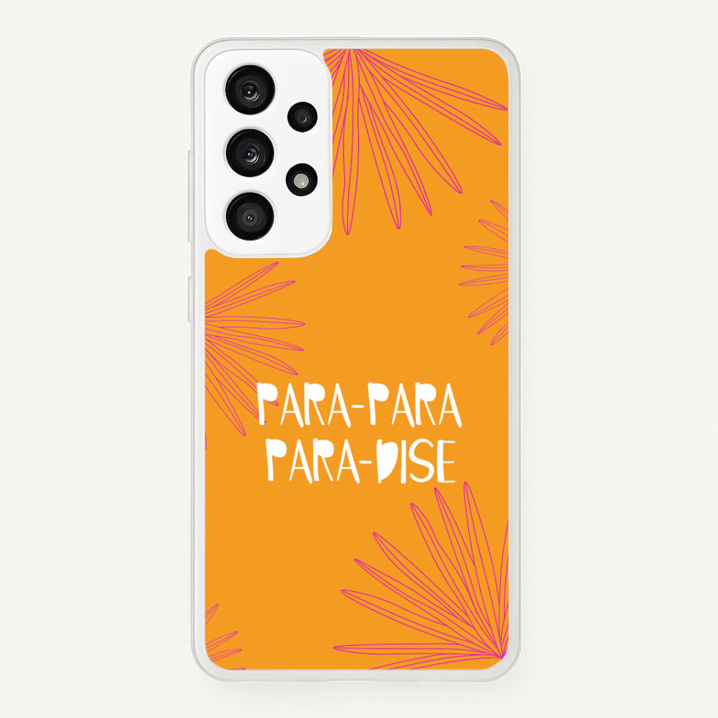 Paradise Lyrics Galaxy A33 Case