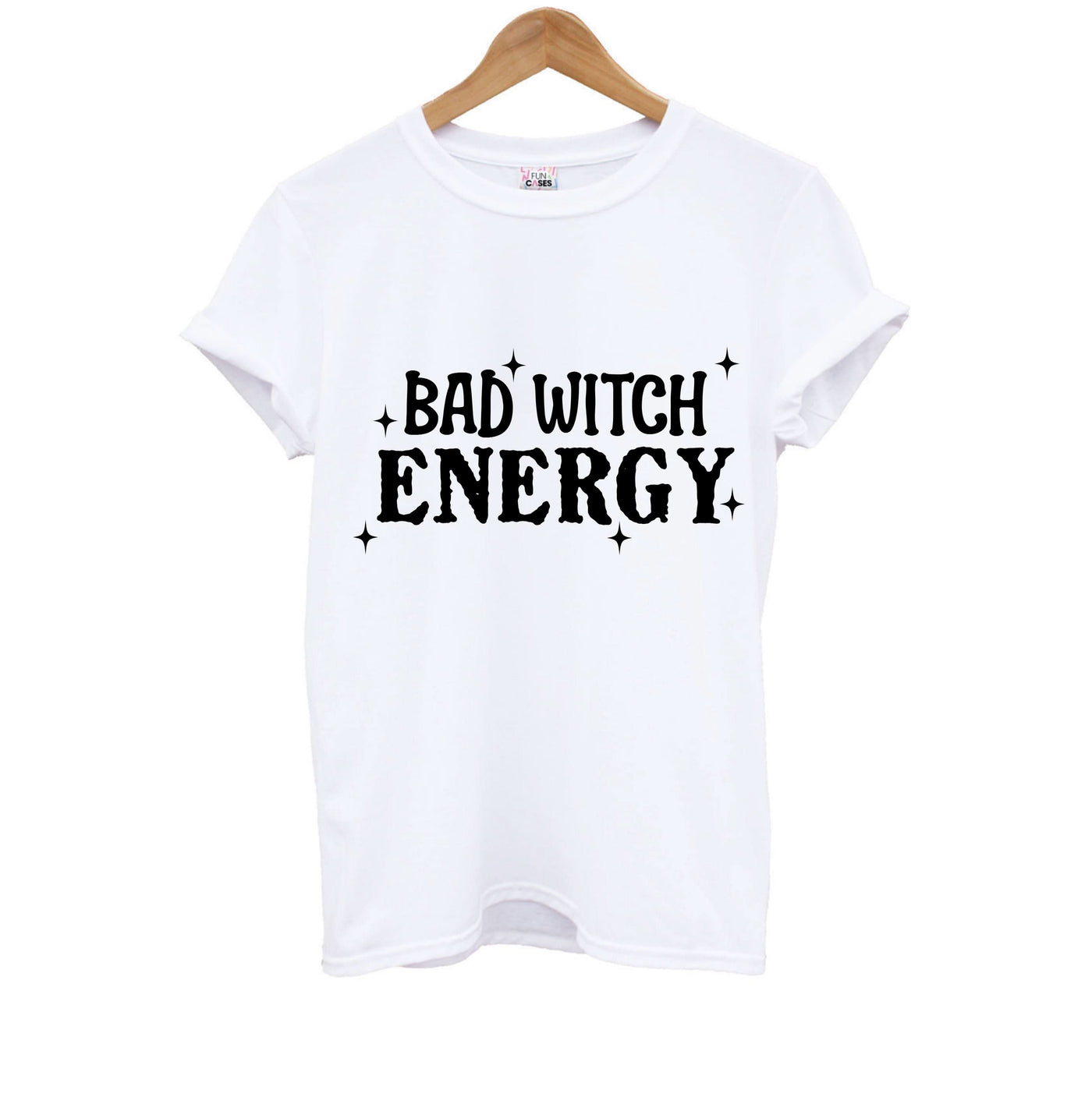 Bad Witch Energy Kids T-Shirt