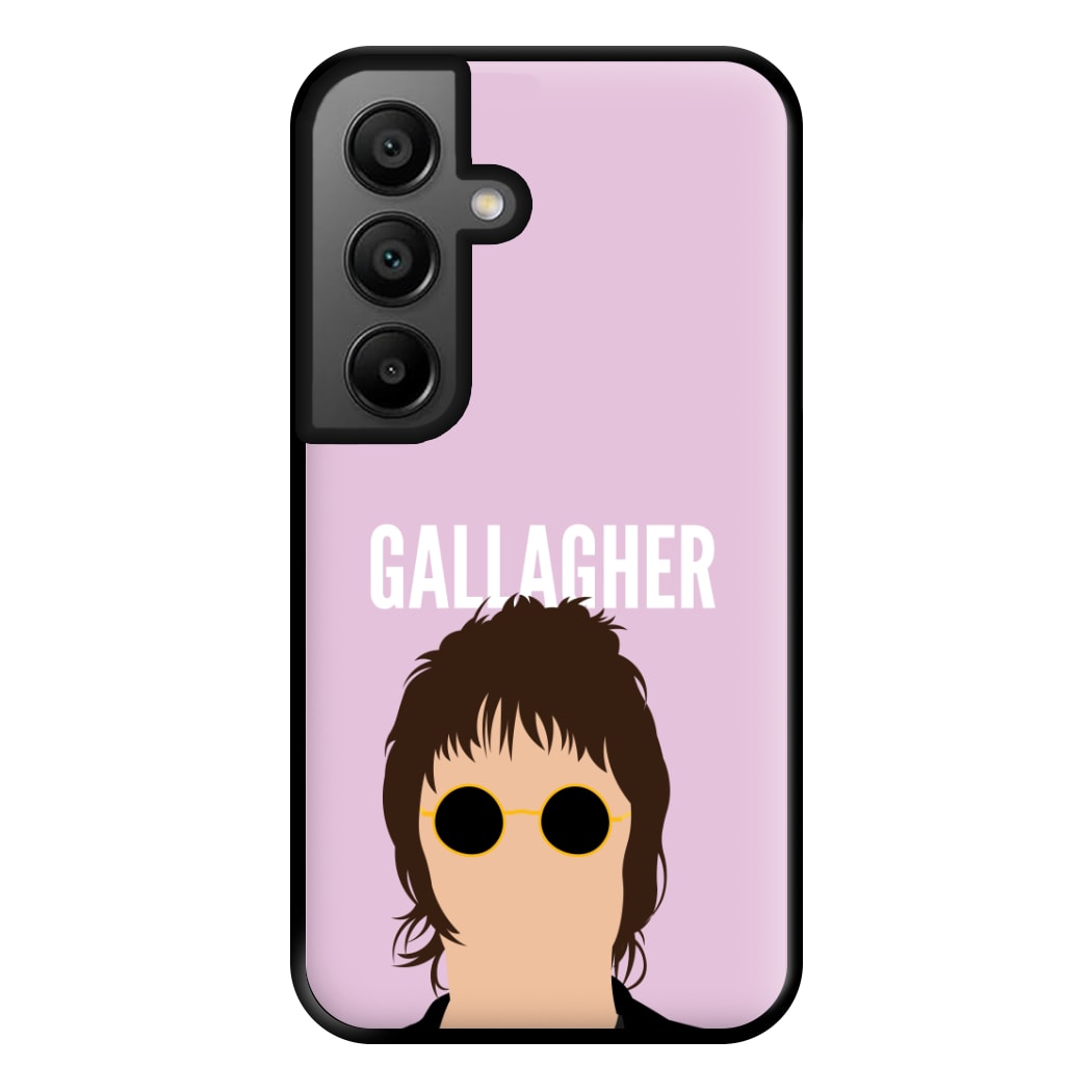 Rock Band Member Purple Galaxy A55 Case