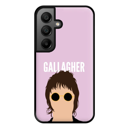 Rock Band Member Purple Galaxy A55 Case