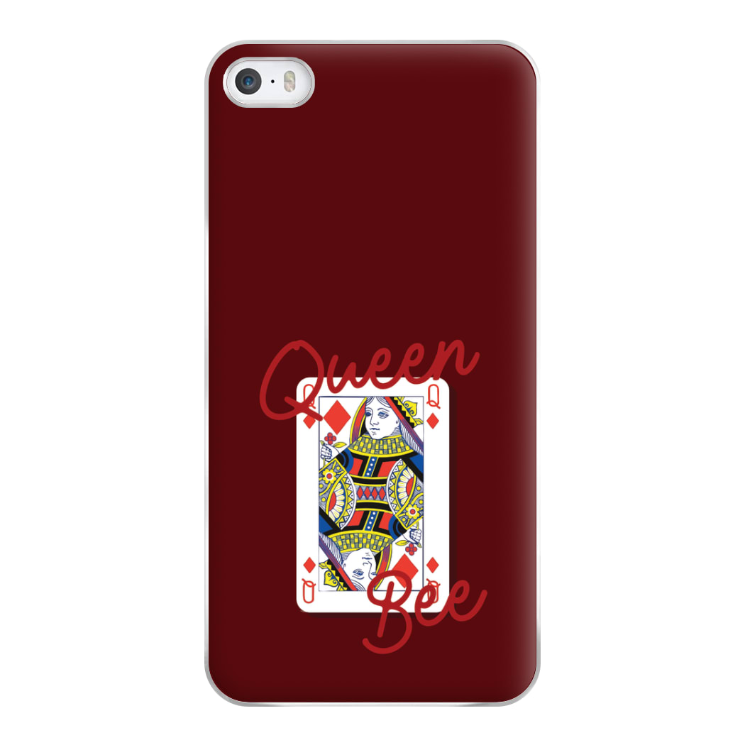 Queen Bee Playing Card iPhone 5 / 5s / SE 2016 Case