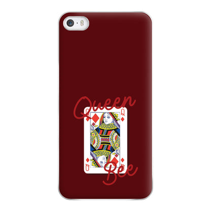 Queen Bee Playing Card iPhone 5 / 5s / SE 2016 Case