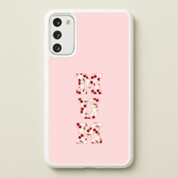 Floral Varsity Mum Galaxy S20 Case