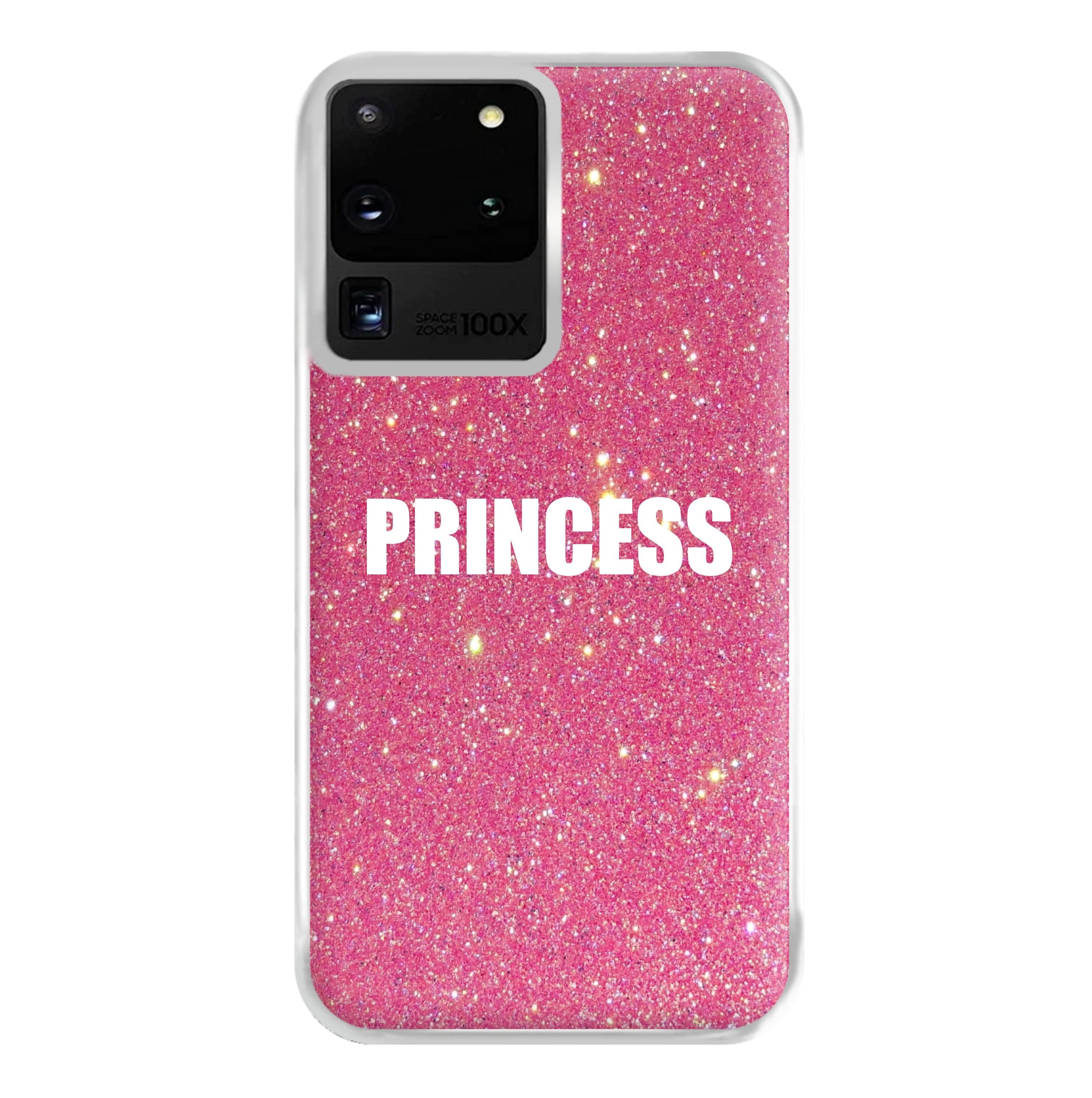 Glittery Pink Princess Phone Case