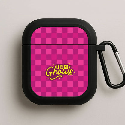 Let's Go Ghouls Black AirPods Case