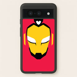 Metal Heart Hero Face Google Pixel 8 Case