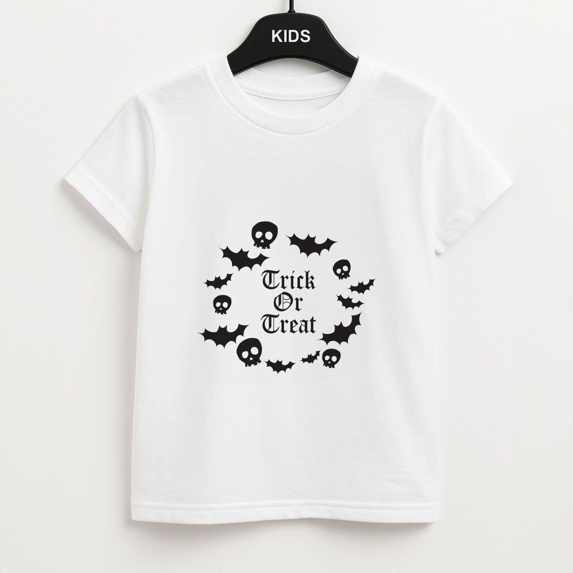 Trick Or Treat Wreath Kids T-Shirt