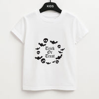 Trick Or Treat Wreath Kids T-Shirt