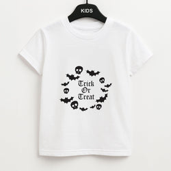 Trick Or Treat Wreath Kids Unisex T-Shirt