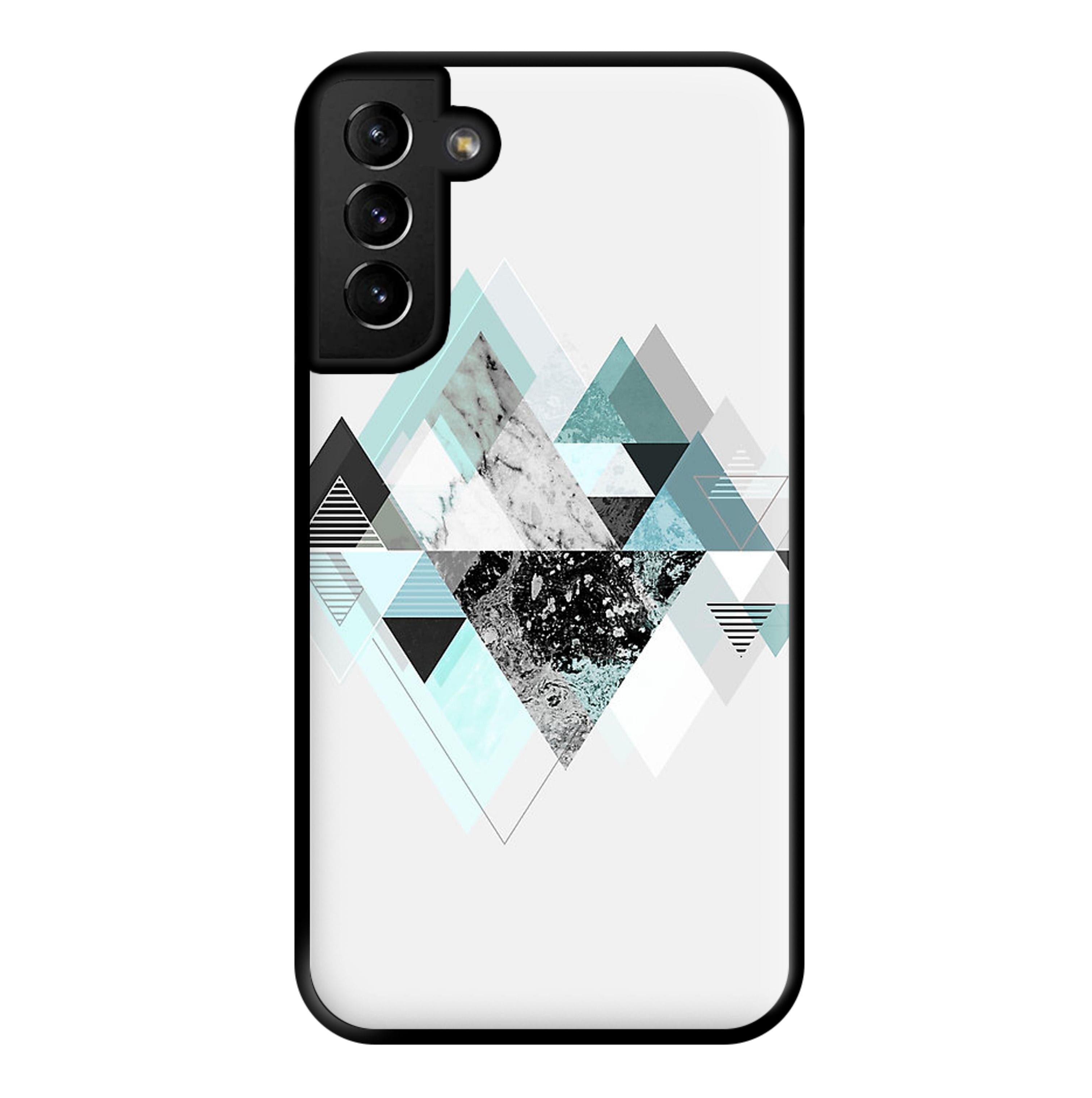 Triange Marble Pattern Phone Case