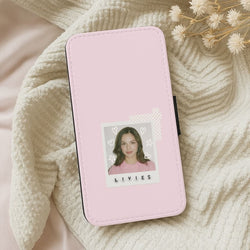 Livies Scrapbook Leather Phone Case