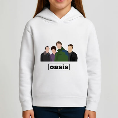 Rock Band Members Girls Hoodie
