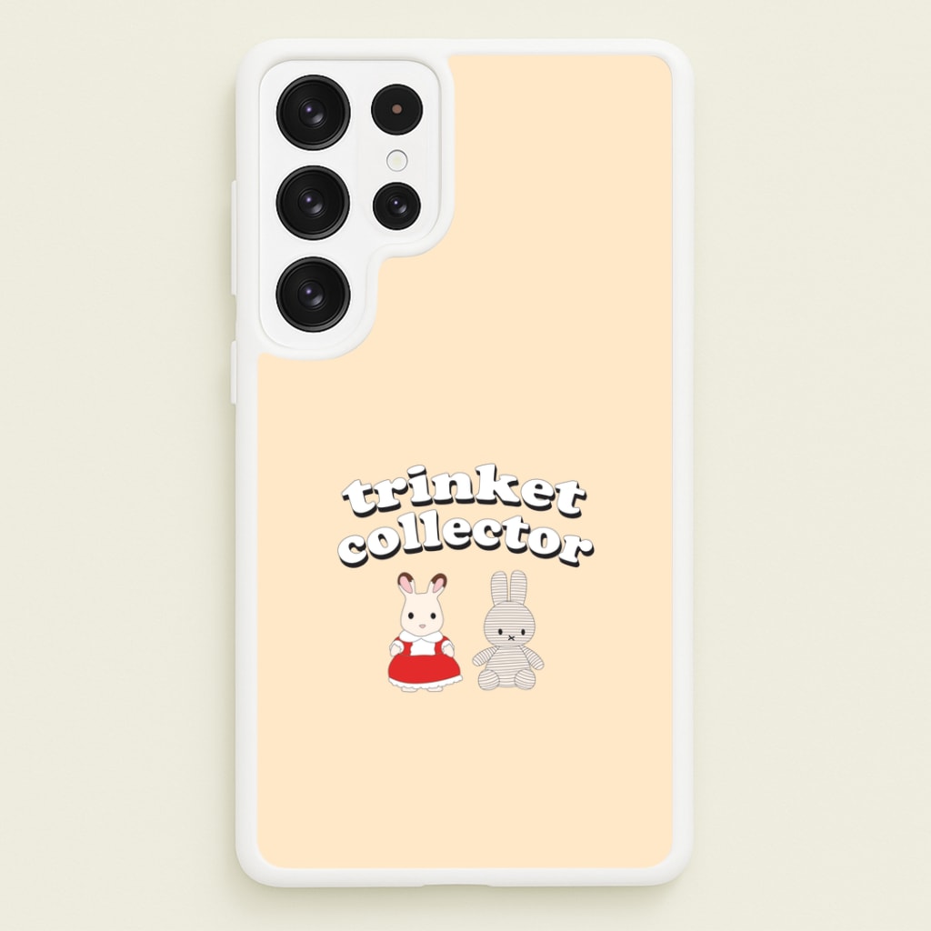 Trinket Collector Biege Galaxy S22 Ultra Case