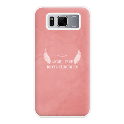 Angel Face Devil Thoughts Phone Case