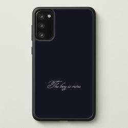 The Boy Is Mine Galaxy A41 Case