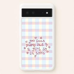 Dreamy Plaid Google Pixel 6 Case