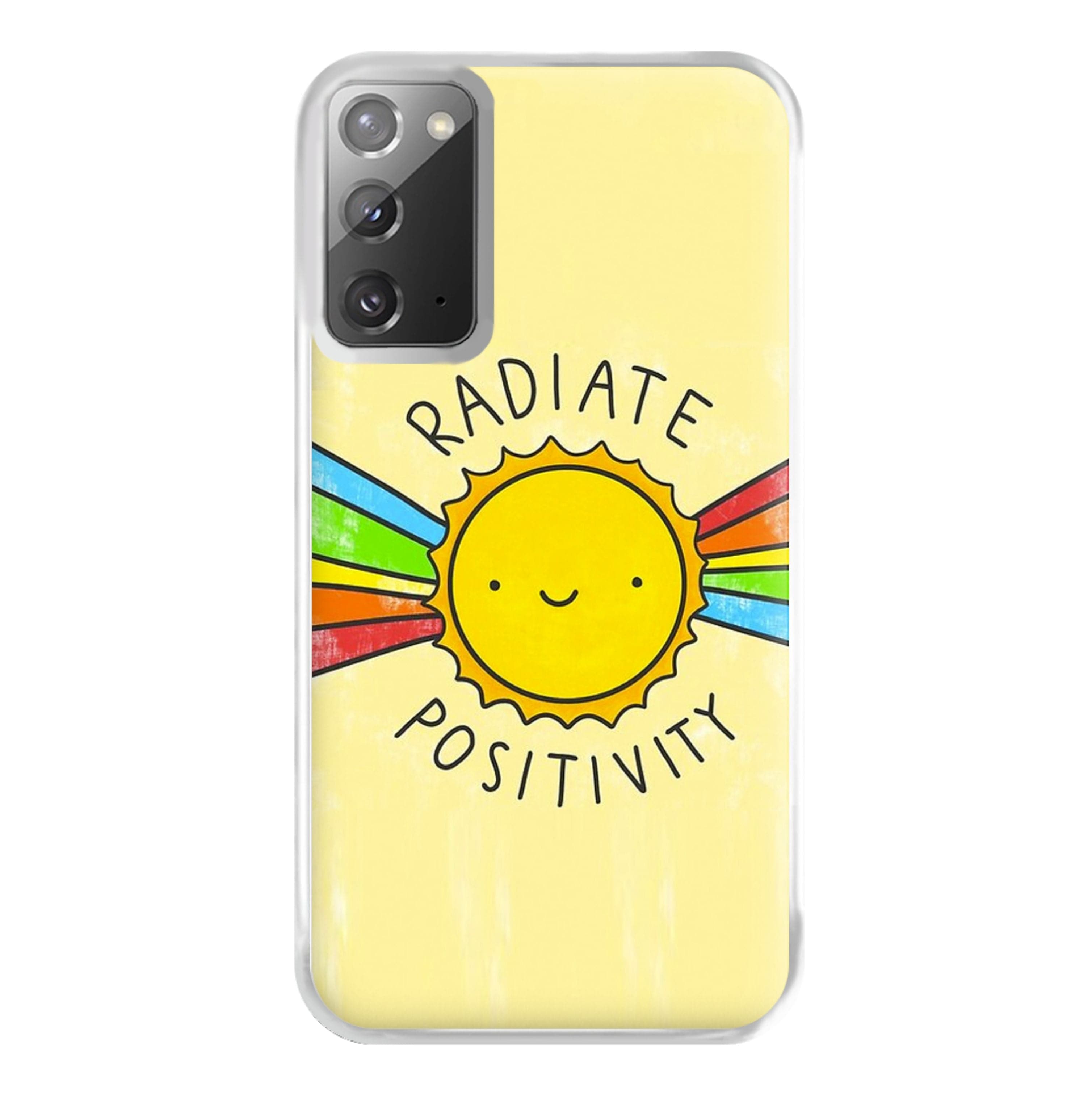 Radiate Positivity Sunshine - Positivity Phone Case