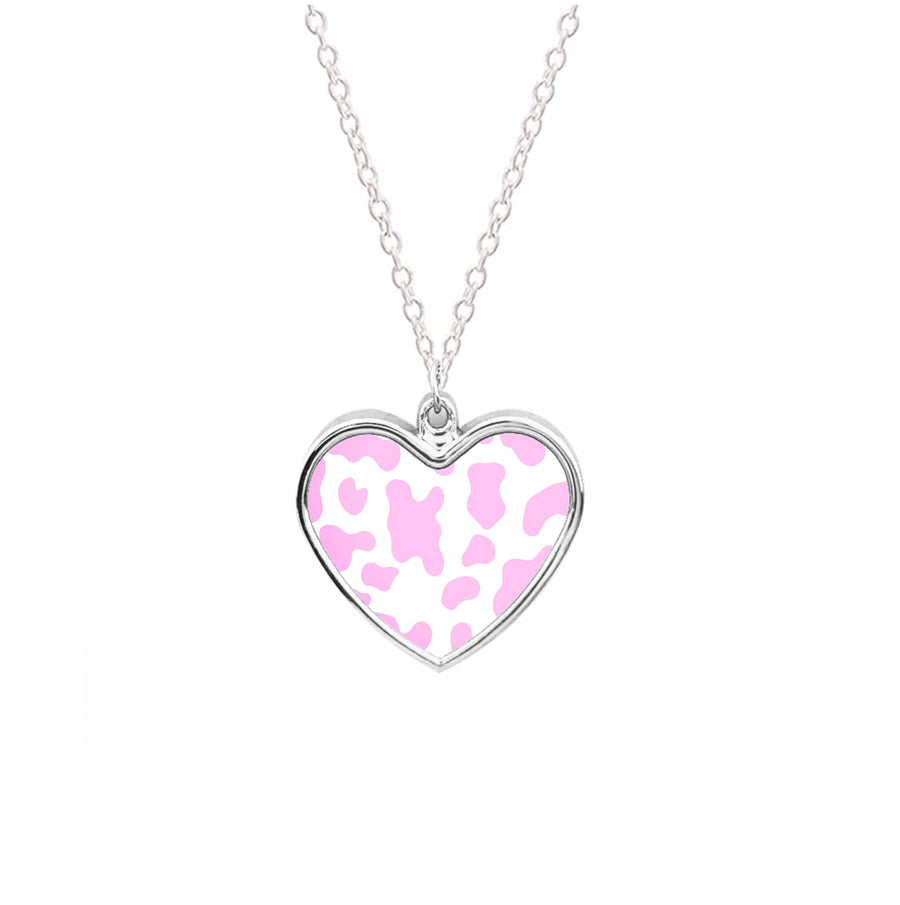 Pink Cow - Animal Patterns Necklace