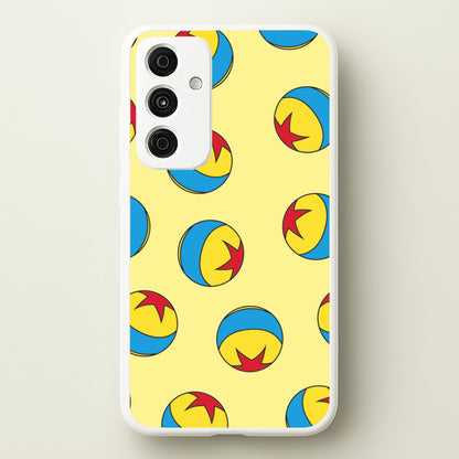 A Story Of Toys Ball Pattern Galaxy A55 Case