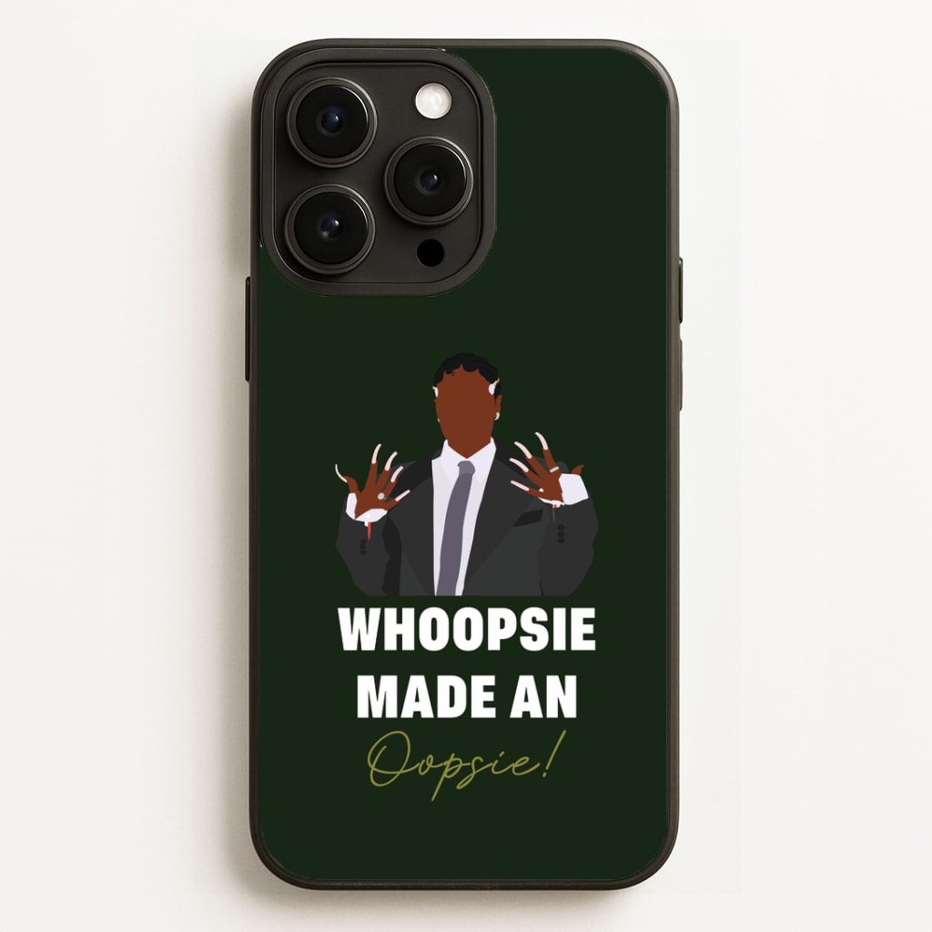 Whoopsie Made An Oopsie Phone Case for iPhone, Samsung Galaxy and Google Pixel
