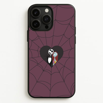 J And S Cobweb Heart iPhone 13 Pro Case