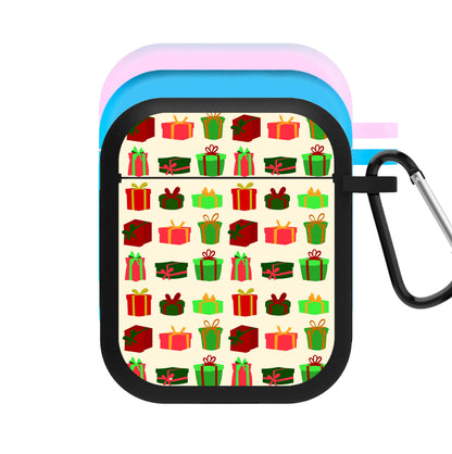 Presents - Christmas Patterns AirPods Case