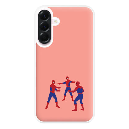 Spider Hero Pointing Meme Galaxy A36 Case