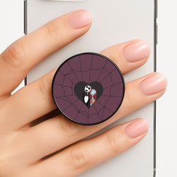 J And S Cobweb Heart Phone Grip
