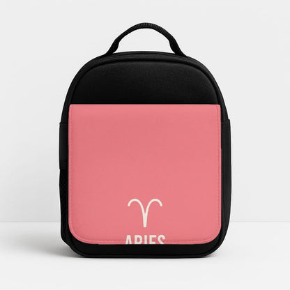 Aries Pastel Zodiac Insulated Lunch Bag