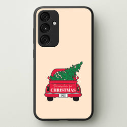 Driving Home For Christmas Truck Galaxy A55 Case