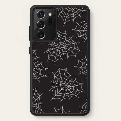 Spiderweb Hearts Pattern Galaxy Note 20 Ultra Case