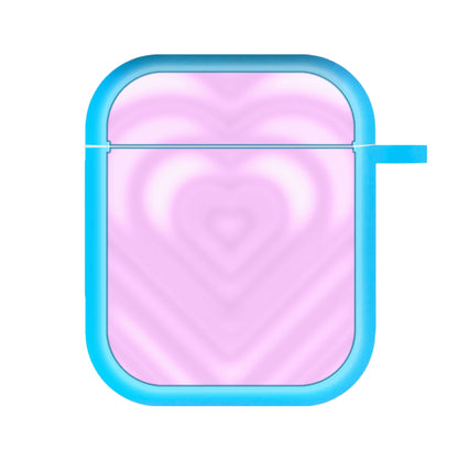 Drippy Love Heart Pink AirPods Case