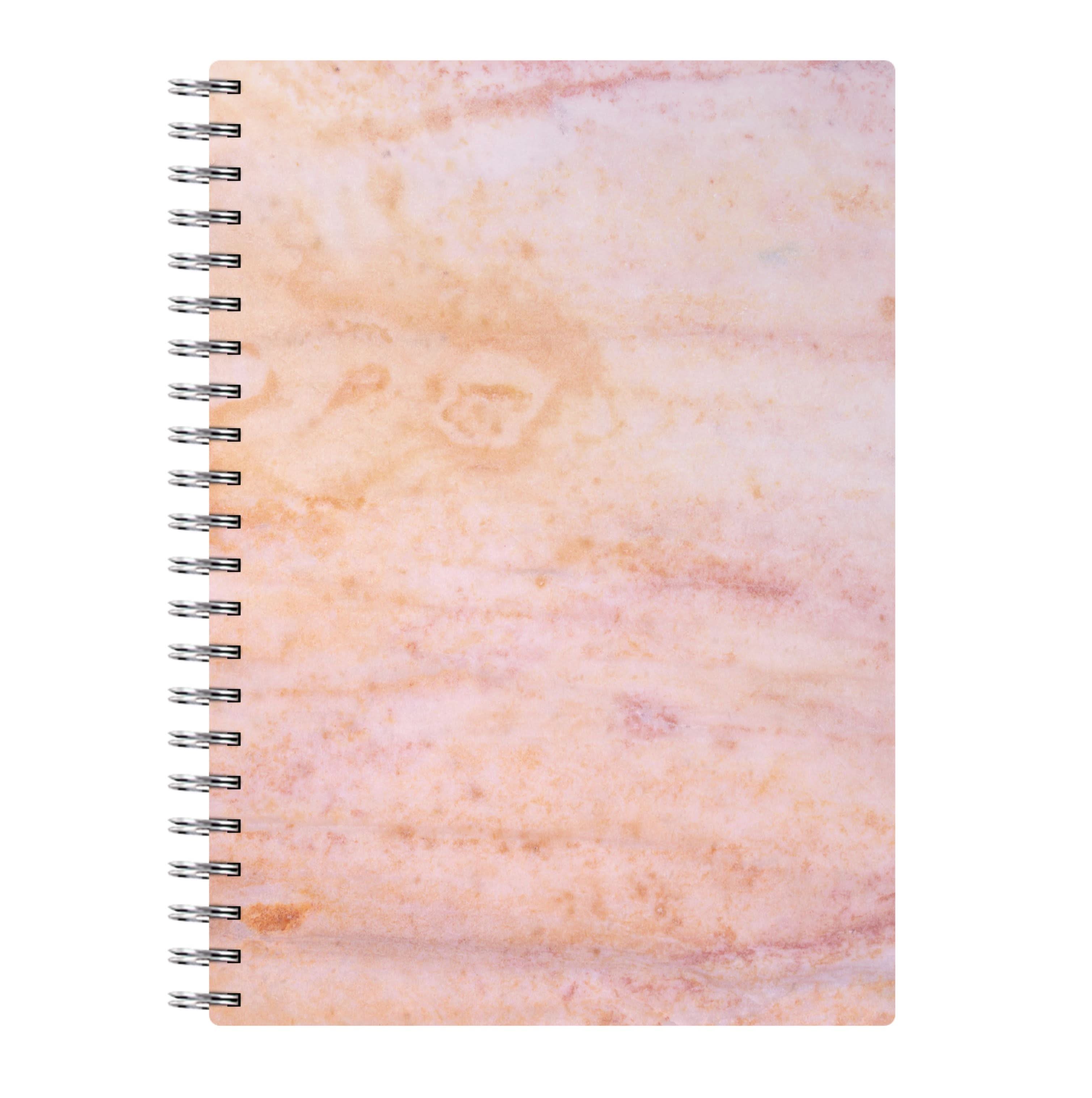 Ombre Rose Gold Marble Notebook