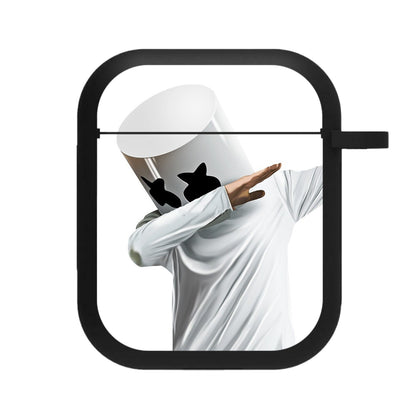 White Helmet DJ Dab AirPods Case