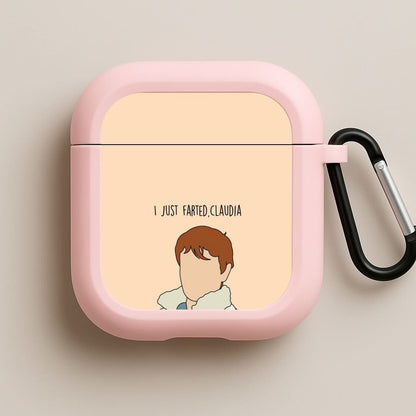 I Just Farted, Claudia Pink AirPods Case