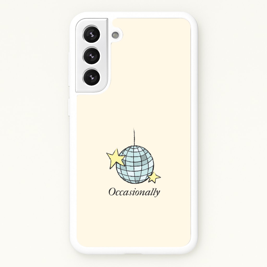 Ocasionally Discoball Galaxy S21FE Case