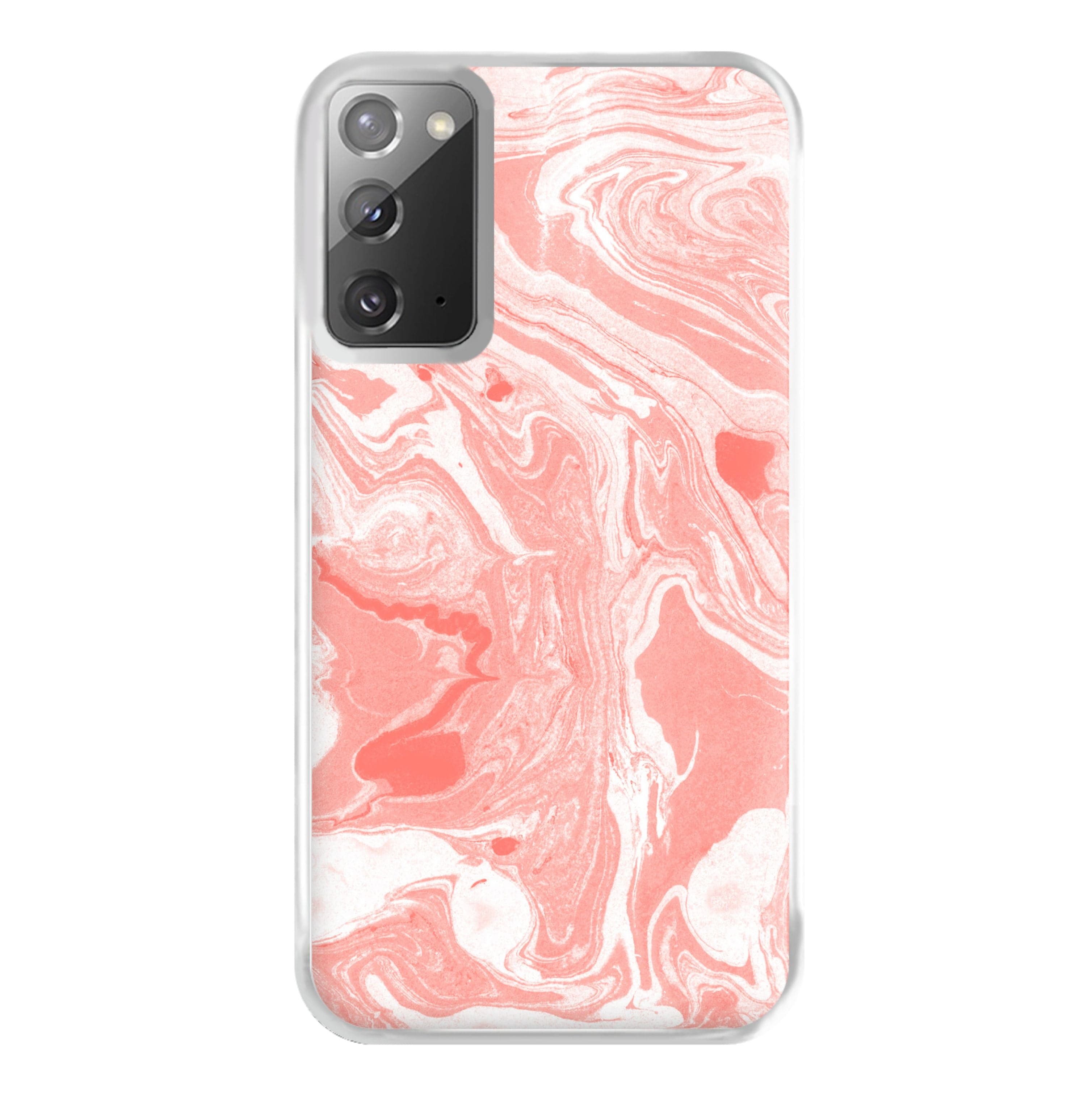 Pink Swirly Marble Phone Case