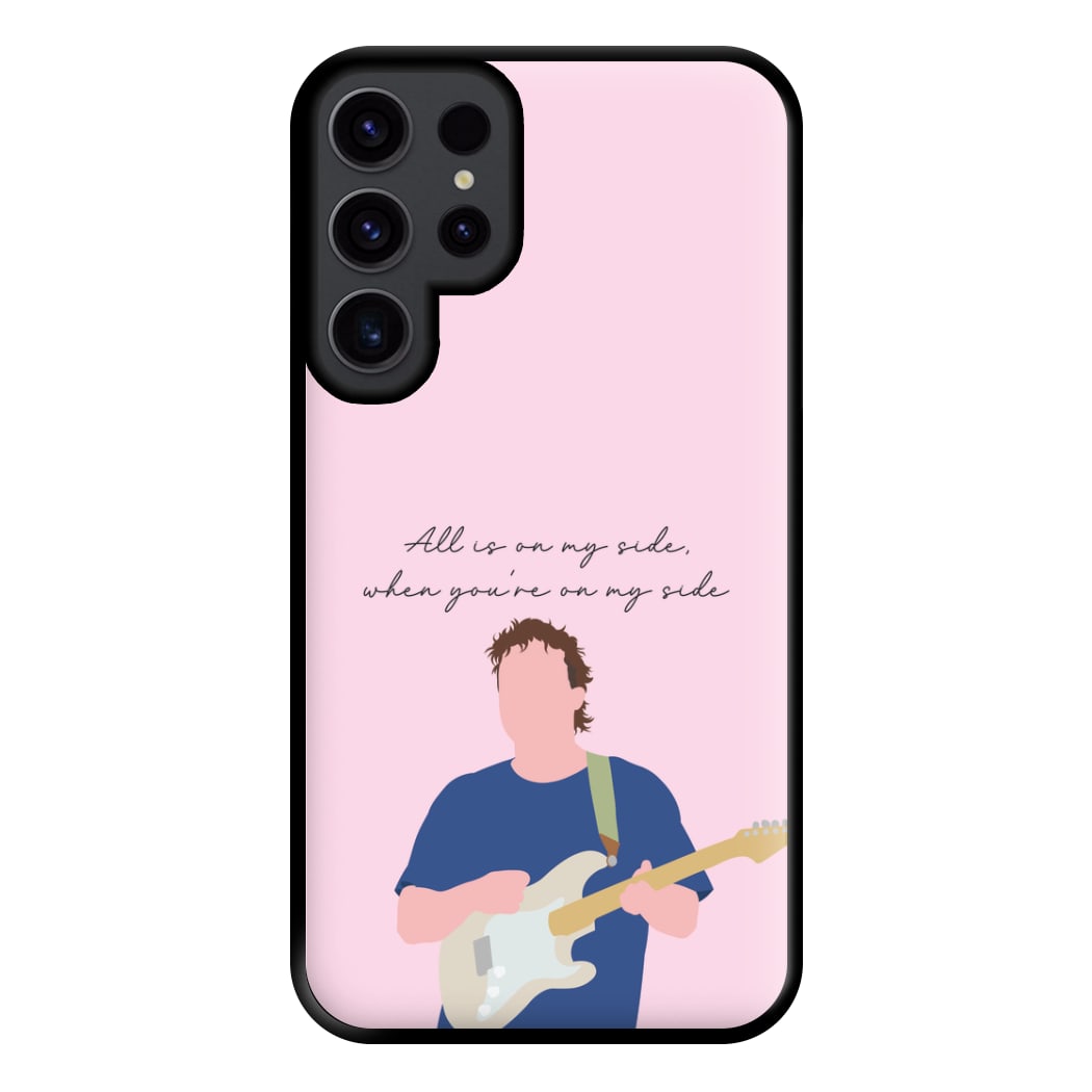 All Is On My Side Pink Galaxy S23 Ultra Case