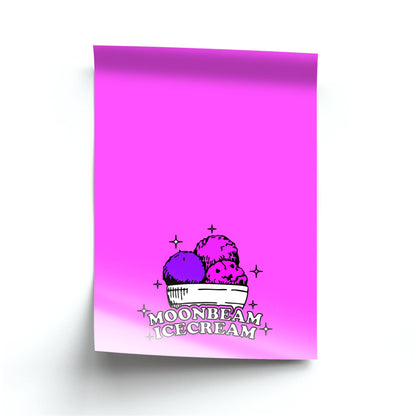 Moonbeam Icecream Poster