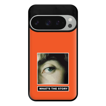 What's The Story Orange Google Pixel 9 Pro XL Case